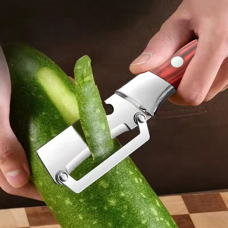 🔥50 % Rabatt!🔪🥒Verdickter Edelstahl-Schäler – Scharf & Ergonomisch