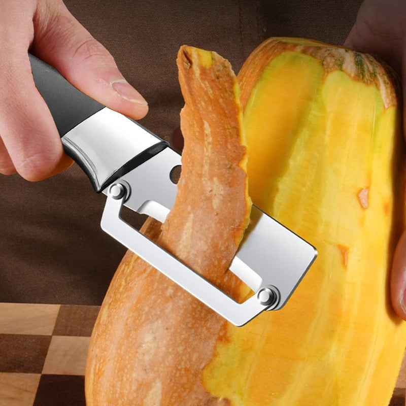 🔥50 % Rabatt!🔪🥒Verdickter Edelstahl-Schäler – Scharf & Ergonomisch