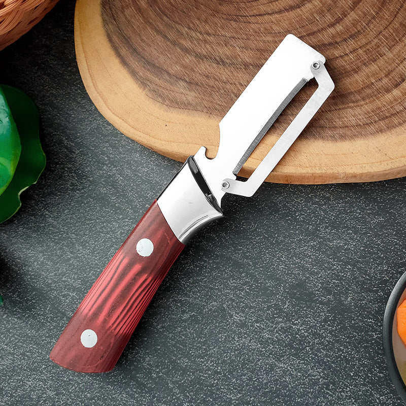 🔥50 % Rabatt!🔪🥒Verdickter Edelstahl-Schäler – Scharf & Ergonomisch