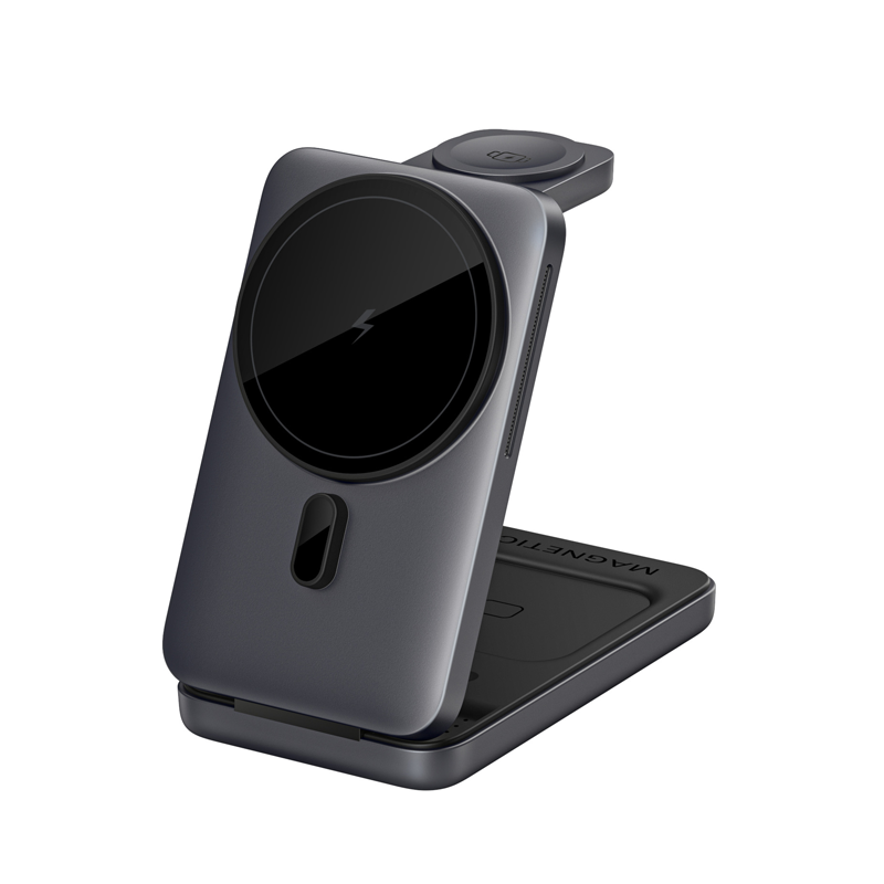 Gluschwein - 3-in-1 Foldable Magnetic Wireless Charger Stand