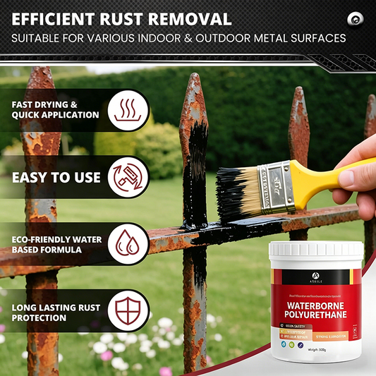 Gluschwein - 🔥Kostenloser Versand & 50 % Rabatt🔥 Rust Converter Metallic Paint – Entfernt Rost ohne Schleifen, kein Geruch, glänzende Oberfläche für Tore & Gartengeräte. 🔨✨