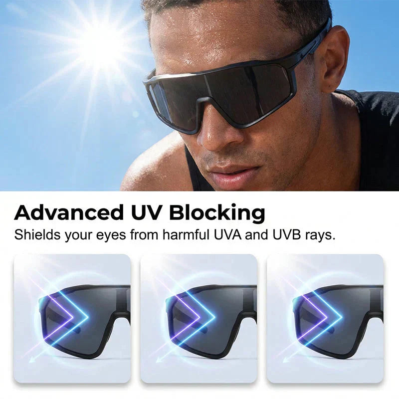 🌟Neu ab 2026: Bis zu 50 % Rabatt!🌟 Photochrome Sportbrille für den Outdoor-Einsatz
