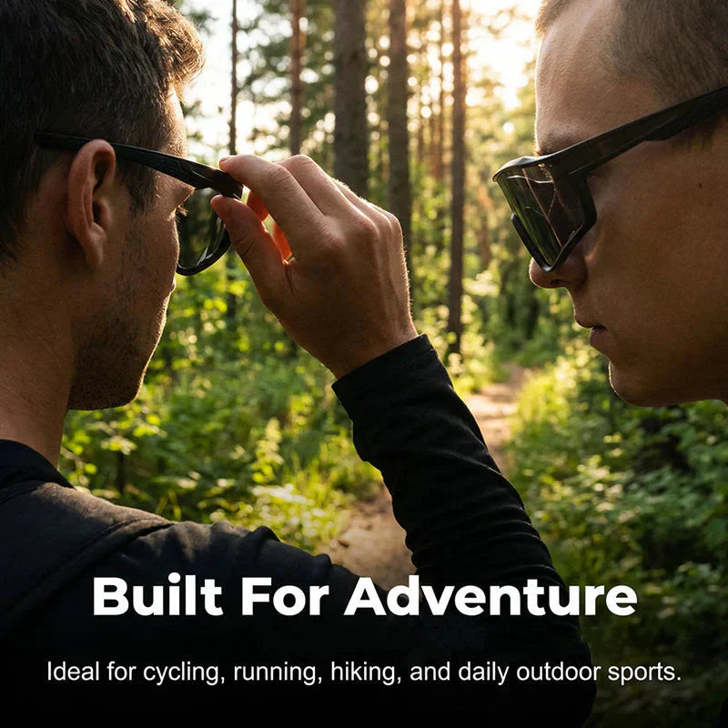 🌟Neu ab 2026: Bis zu 50 % Rabatt!🌟 Photochrome Sportbrille für den Outdoor-Einsatz