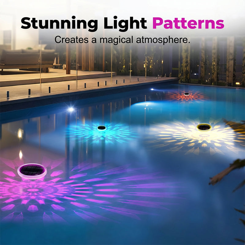 💡 50% RABATT! ☀️ Solar Schwimmlicht für Den Pool mit Fernbedienung – 16 Farben, Wasserdicht & Schafft Eine Magische Atmosphäre Für Nächtliche Bäder 🏊‍♂️