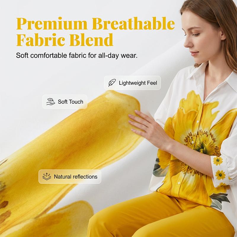 👗🌸 50% RABATT + KOSTENLOSER VERSAND! Zweiteiliges Damen-Set mit Blumenmuster – Feminin, stilvoll & perfekt für den Sommer ✨