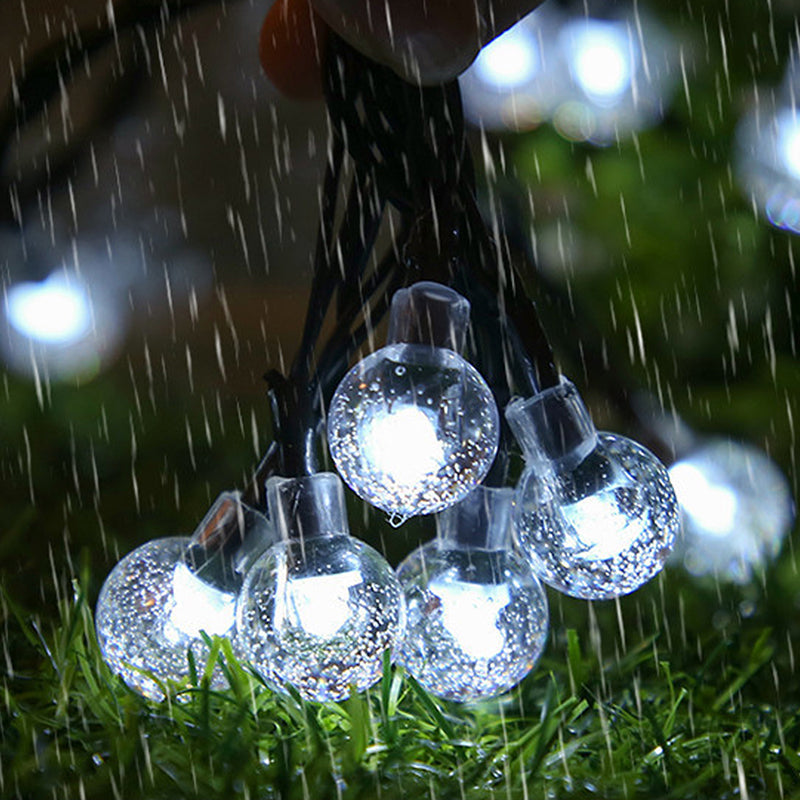 🔥Solange der Vorrat reicht 40 % Rabatt!🎉Wasserdichte Solar-Lichterkette mit Luftblasen für die Terrasse