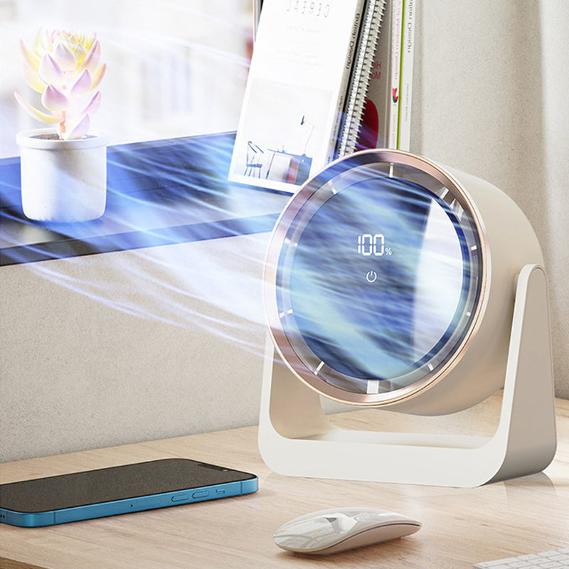 🔥Solange der Vorrat reicht 40 % Rabatt!🎉Leistungsstarker, extrem leiser, tragbarer, wiederaufladbarer USB-Tischventilator