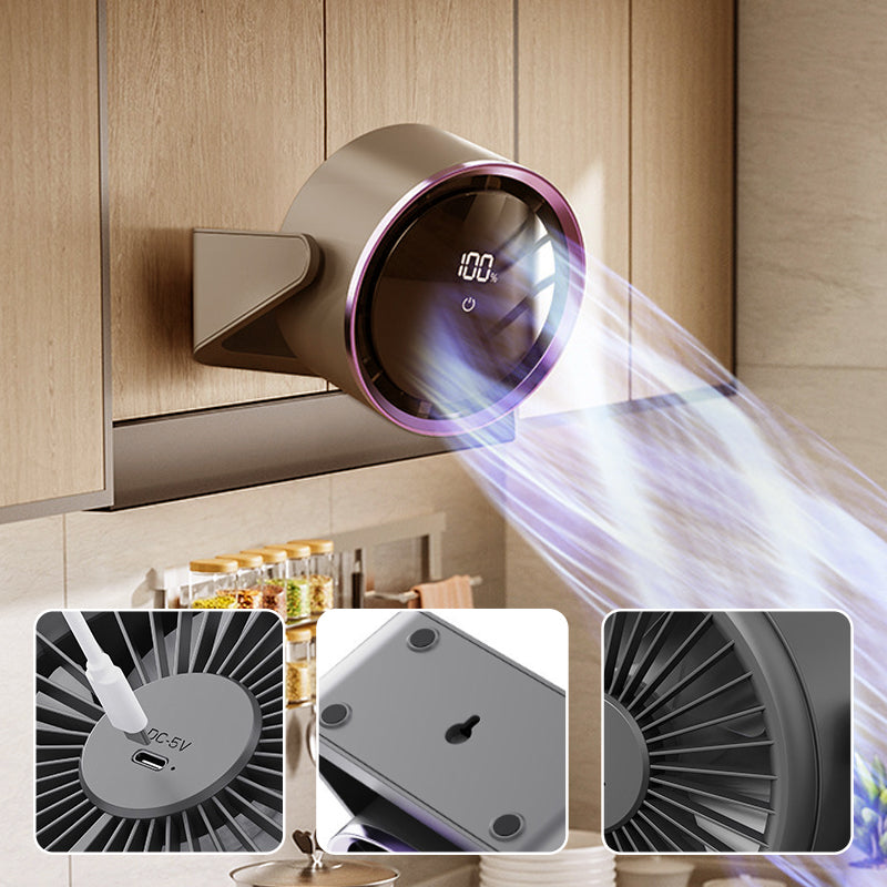 🔥Solange der Vorrat reicht 40 % Rabatt!🎉Leistungsstarker, extrem leiser, tragbarer, wiederaufladbarer USB-Tischventilator
