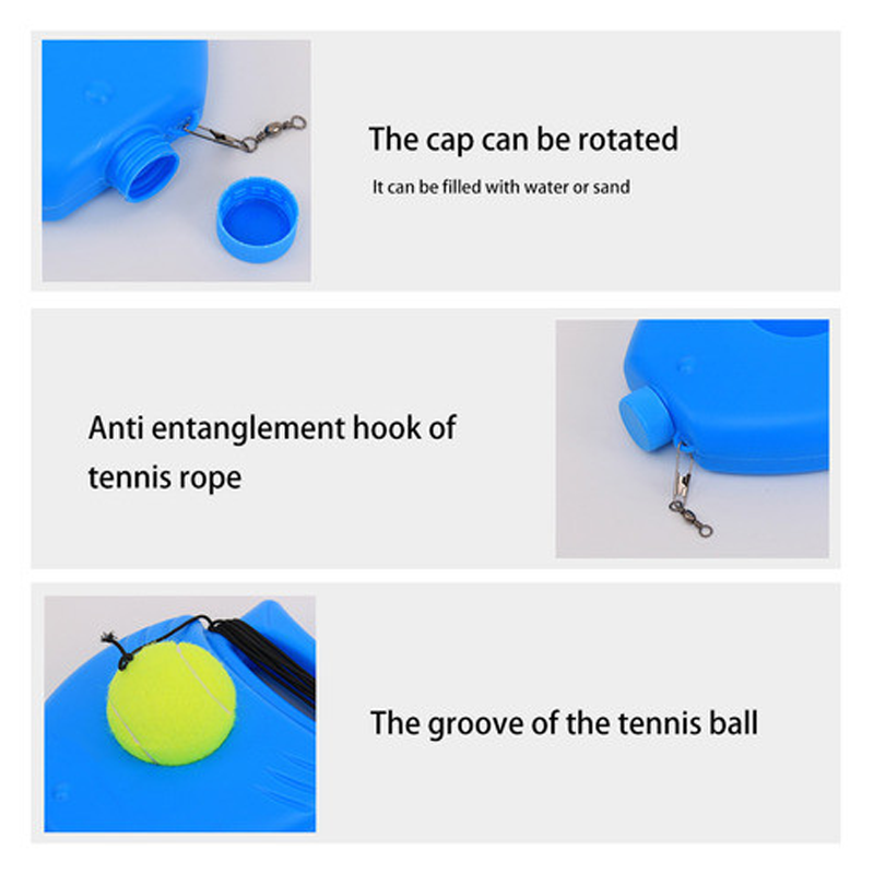 Gluschwein - Portable Solo Tennis Trainer Rebounder
