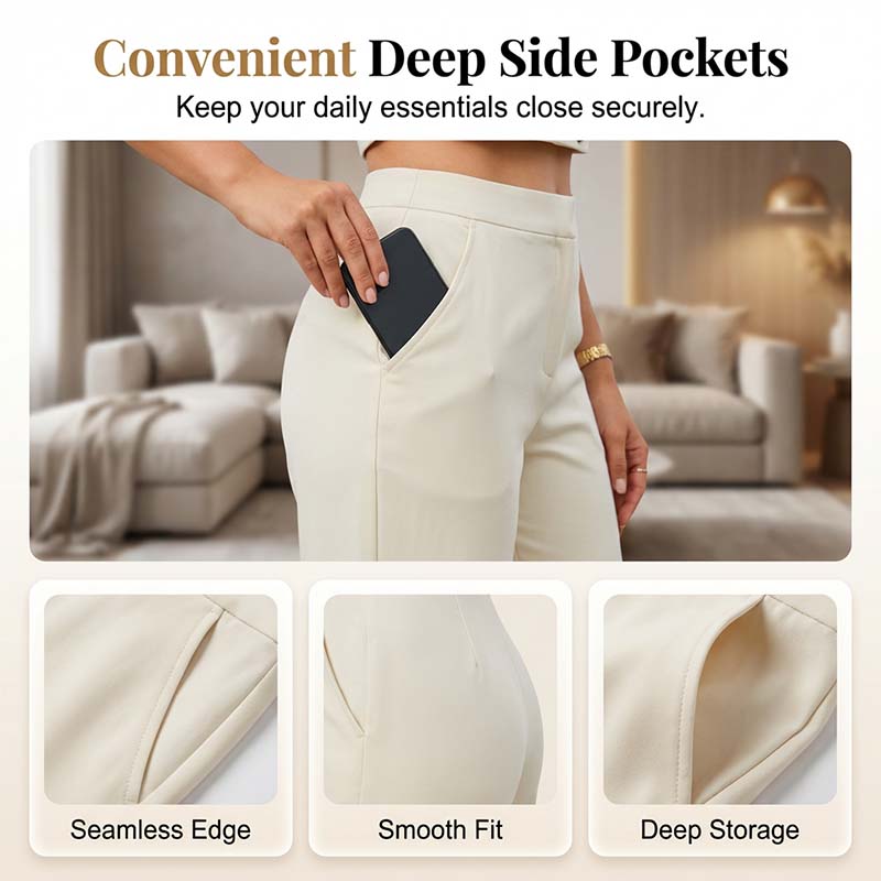 👚 50% RABATT! 🌸 Damen Ärmelloses Crop-Top & Weite Hose – Zweiteiler-Set, Leichter Stoff & Perfekt Für Einen Modischen Sommerlook 💃