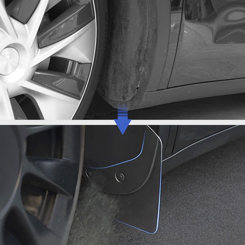 🚗 50% RABATT! 🧼 Unsichtbare Schmutzfänger für Model 3 & Y – Präzisionspassform, Schutz Vor Schlamm & Kies, Perfekt Für Saubere Türkanten & Kotflügel 🛡️