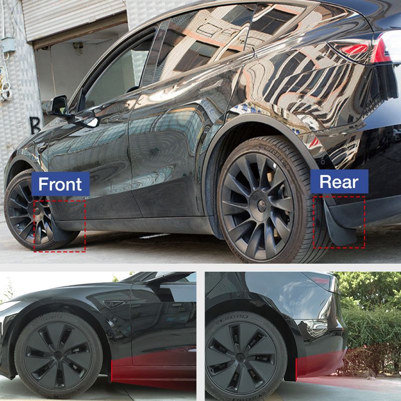 🚗 50% RABATT! 🧼 Unsichtbare Schmutzfänger für Model 3 & Y – Präzisionspassform, Schutz Vor Schlamm & Kies, Perfekt Für Saubere Türkanten & Kotflügel 🛡️