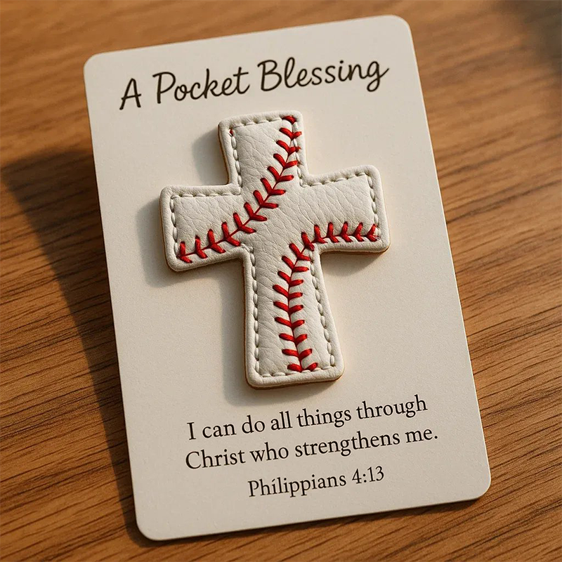 💥Kaufe 2, bekomme 1 gratis✨Taschensegen-Baseballkreuz