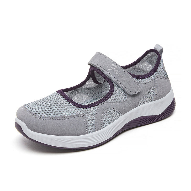 Gluschwein - Leichte, lässige Damen-Flachschuhe aus Mesh
