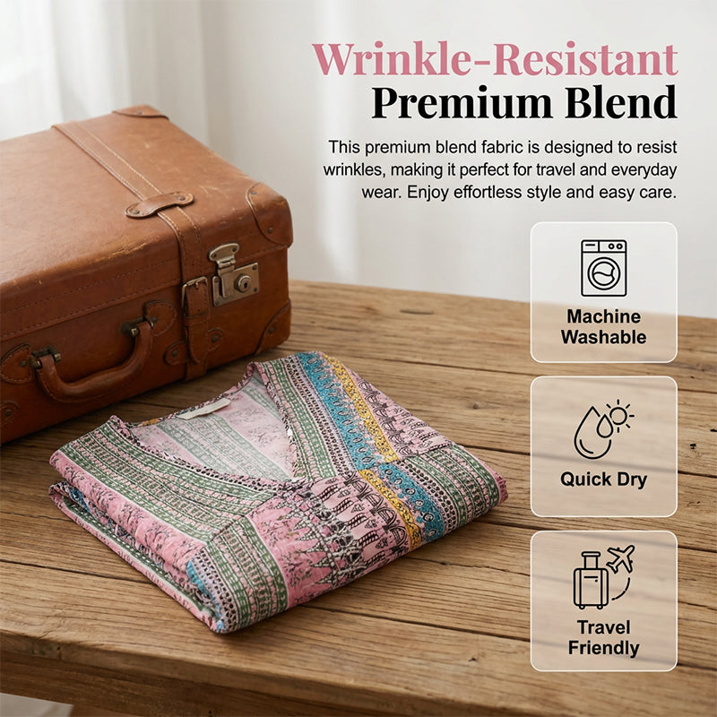 🌿Kostenloses Geschenk✨Minikleid für Damen mit V-Ausschnitt, geometrischem Muster und Spitzenbesatz – perfekt für den Urlaub