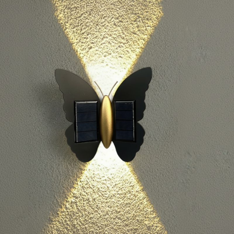 🔥Solange der Vorrat reicht 40 % Rabatt!🎉Wasserdichte LED-Wandleuchte mit Solarstromversorgung