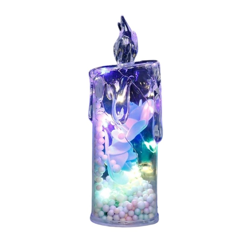 🔥Solange der Vorrat reicht 40 % Rabatt!🎉LED-Kerze in Rosenform