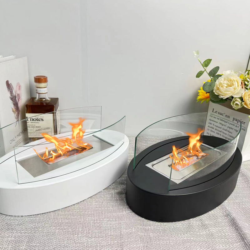 Gluschwein - 🔥Solange der Vorrat reicht 40 % Rabatt!🎉Tisch-Bioethanol-Feuerstelle mit Glasscheibe