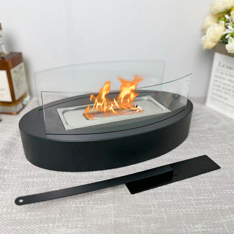Gluschwein - 🔥Solange der Vorrat reicht 40 % Rabatt!🎉Tisch-Bioethanol-Feuerstelle mit Glasscheibe