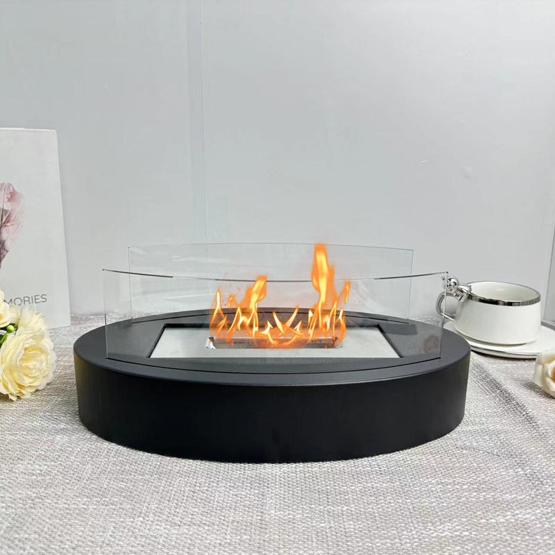 Gluschwein - 🔥Solange der Vorrat reicht 40 % Rabatt!🎉Tisch-Bioethanol-Feuerstelle mit Glasscheibe