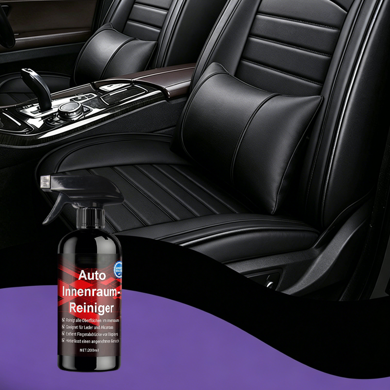🚗 KAUFE 2, ERHALTE 1 GRATIS! 🧼 Universeller Innenraumreiniger für Autos – Entfernt Schmutz & Flecken, Sicher Für Polster, Kunststoff & Leder 🏠