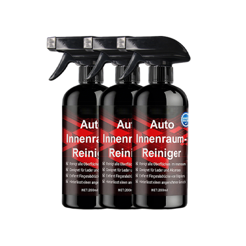 🚗 KAUFE 2, ERHALTE 1 GRATIS! 🧼 Universeller Innenraumreiniger für Autos – Entfernt Schmutz & Flecken, Sicher Für Polster, Kunststoff & Leder 🏠