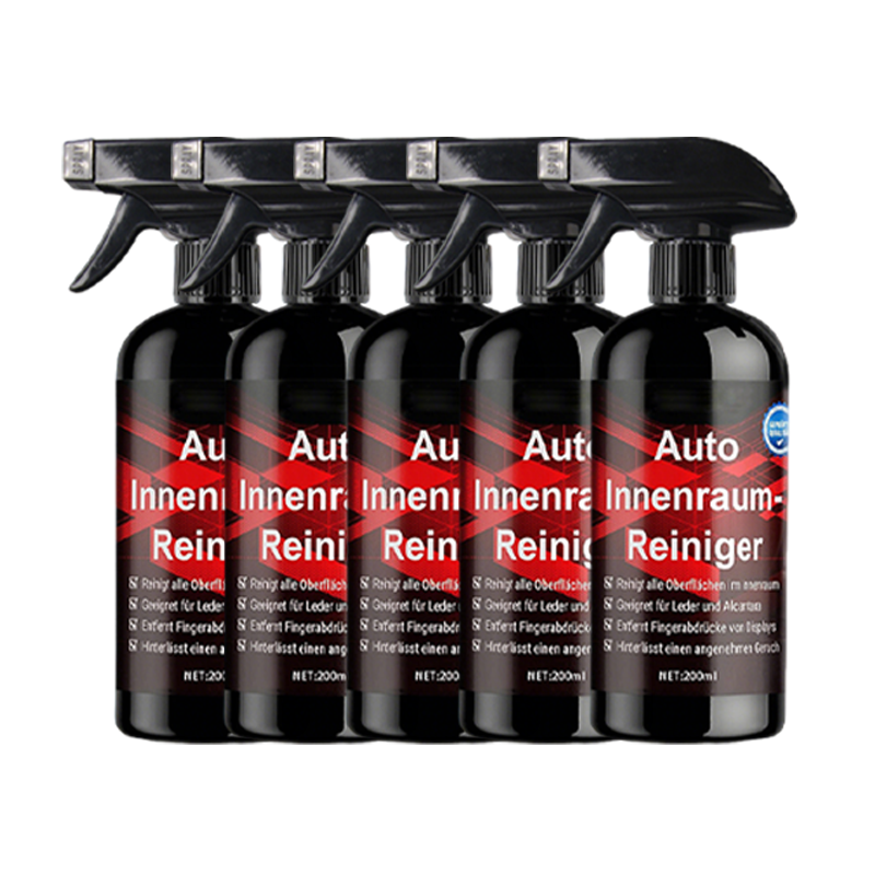 🚗 KAUFE 2, ERHALTE 1 GRATIS! 🧼 Universeller Innenraumreiniger für Autos – Entfernt Schmutz & Flecken, Sicher Für Polster, Kunststoff & Leder 🏠