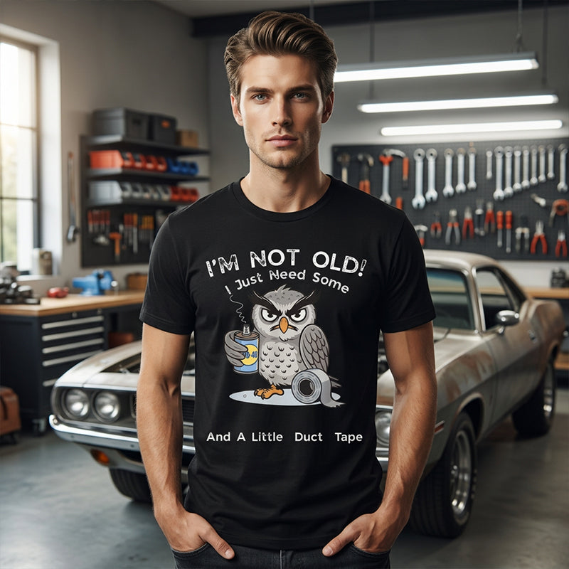 Über 50.000 verkaufte Exemplare!🦉 Eule "I'm Not Old" Grafik-T-Shirt