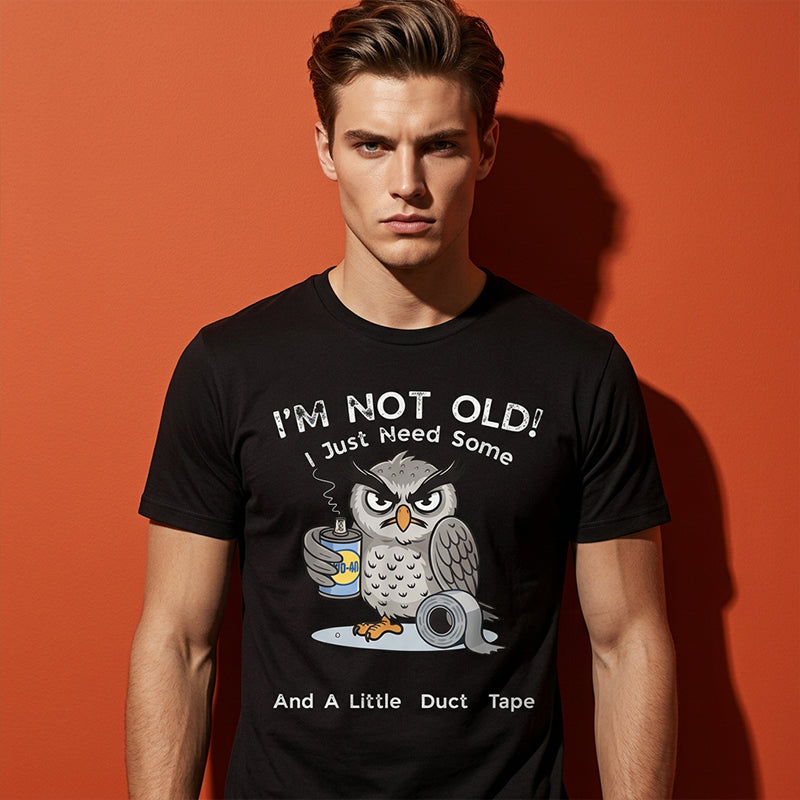 Über 50.000 verkaufte Exemplare!🦉 Eule "I'm Not Old" Grafik-T-Shirt
