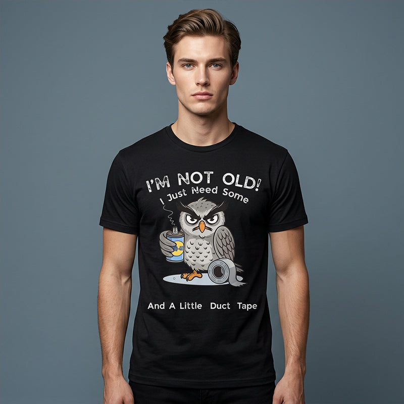 Über 50.000 verkaufte Exemplare!🦉 Eule "I'm Not Old" Grafik-T-Shirt