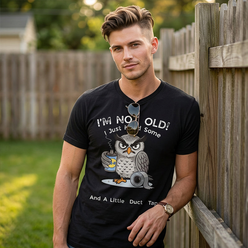 Über 50.000 verkaufte Exemplare!🦉 Eule "I'm Not Old" Grafik-T-Shirt