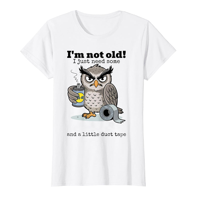 Über 50.000 verkaufte Exemplare!🦉 Eule "I'm Not Old" Grafik-T-Shirt