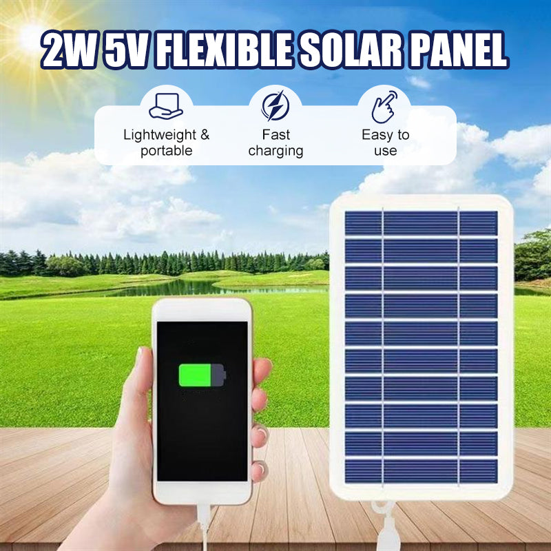 Gluschwein - 😍Zeitlich begrenzter Rabatt 49% 💥Flexibles Solarpanel mit 2W und 5V