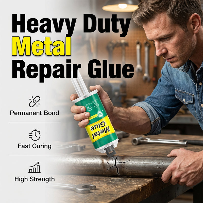Gluschwein - 🔧💥 2+1 GRATIS 🔥 Hochfester AB-Metallreparaturkleber – extreme Haftkraft für dauerhafte Reparaturen ✨