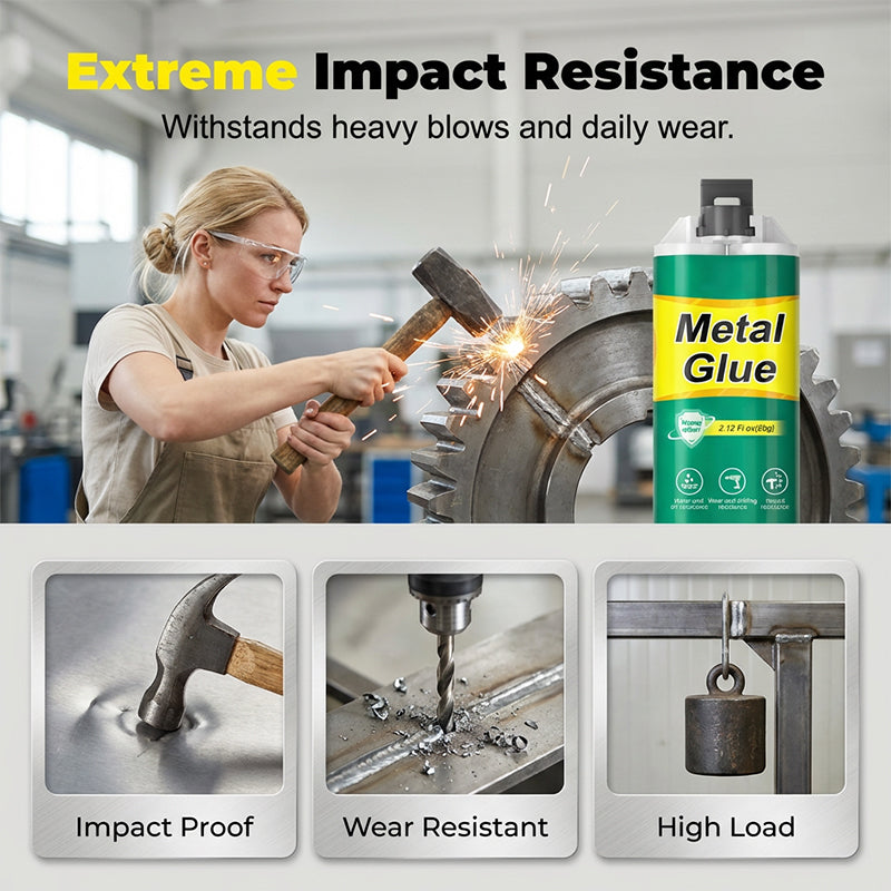Gluschwein - 🔧💥 2+1 GRATIS 🔥 Hochfester AB-Metallreparaturkleber – extreme Haftkraft für dauerhafte Reparaturen ✨