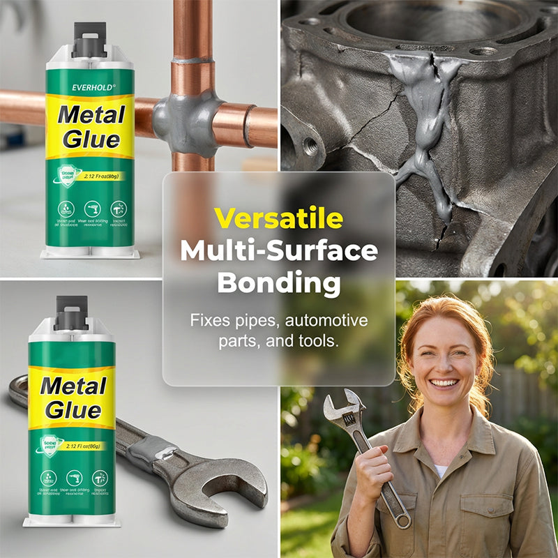 Gluschwein - 🔧💥 2+1 GRATIS 🔥 Hochfester AB-Metallreparaturkleber – extreme Haftkraft für dauerhafte Reparaturen ✨