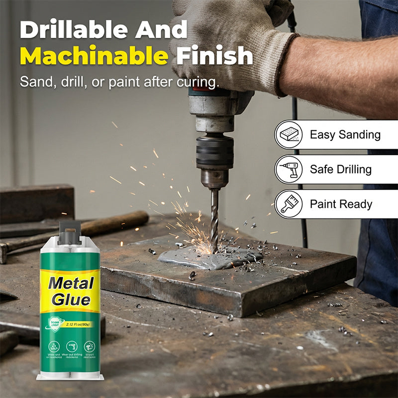 Gluschwein - 🔧💥 2+1 GRATIS 🔥 Hochfester AB-Metallreparaturkleber – extreme Haftkraft für dauerhafte Reparaturen ✨
