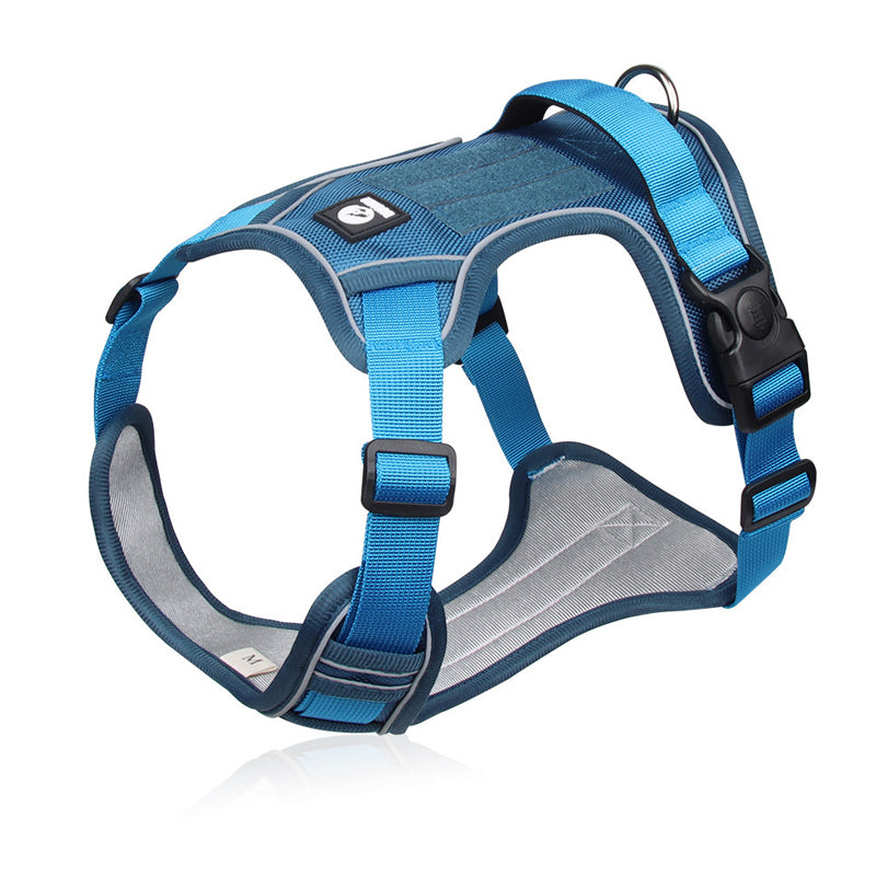 📢📢40 % RABATT !! ⏰Hundegeschirr ohne Zugkraft mit Leine und Halsband mit LED