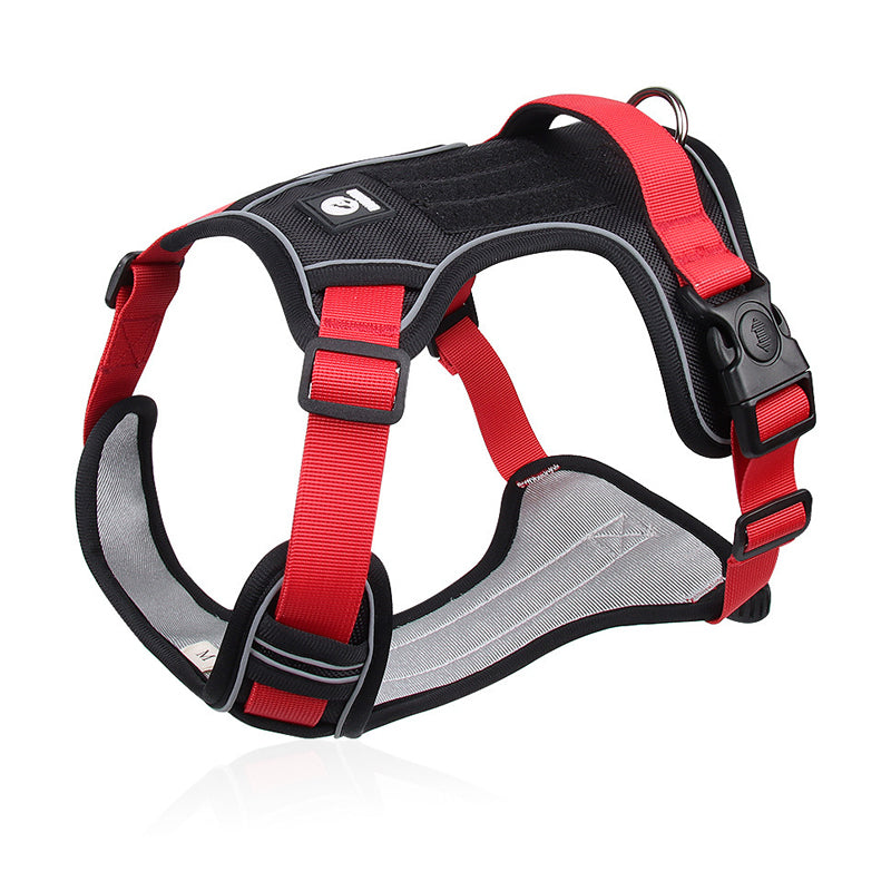 📢📢40 % RABATT !! ⏰Hundegeschirr ohne Zugkraft mit Leine und Halsband mit LED