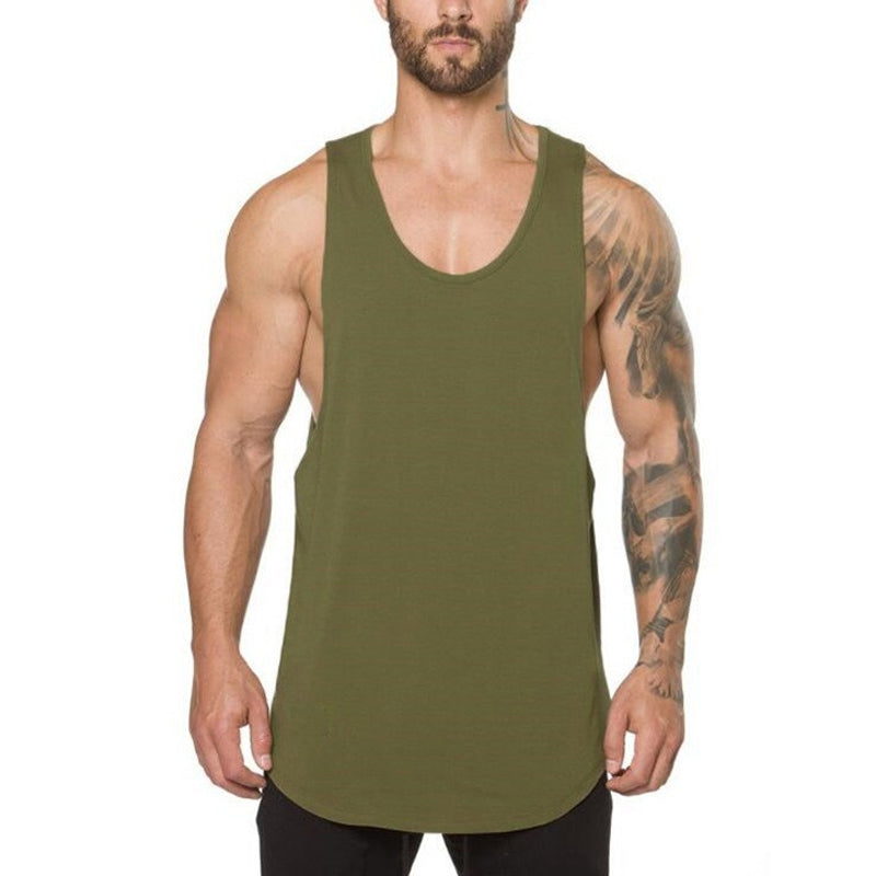 Gluschwein - 🔥Solange der Vorrat reicht 40 % Rabatt!🎉Herren-Tanktop „Muscle Fitness“ mit Spaghettiträgern