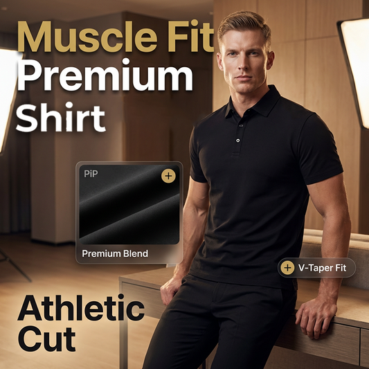 Gluschwein - Einfarbiges Business-Casual-Hemd mit kurzen Ärmeln für Herren