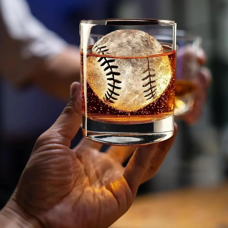 ⚾ Coole Baseball-Eiskugeln: Der Volltreffer für jedes Getränk! (50% RABATT) 🥃