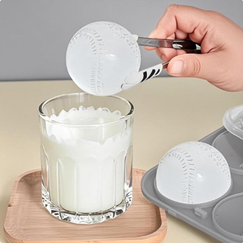 ⚾ Coole Baseball-Eiskugeln: Der Volltreffer für jedes Getränk! (50% RABATT) 🥃