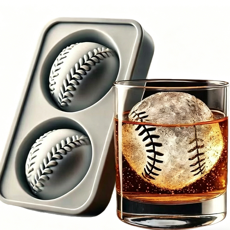 ⚾ Coole Baseball-Eiskugeln: Der Volltreffer für jedes Getränk! (50% RABATT) 🥃