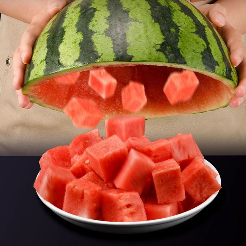 Quick-Cut Wassermelonen-Würfelschneider aus Edelstahl