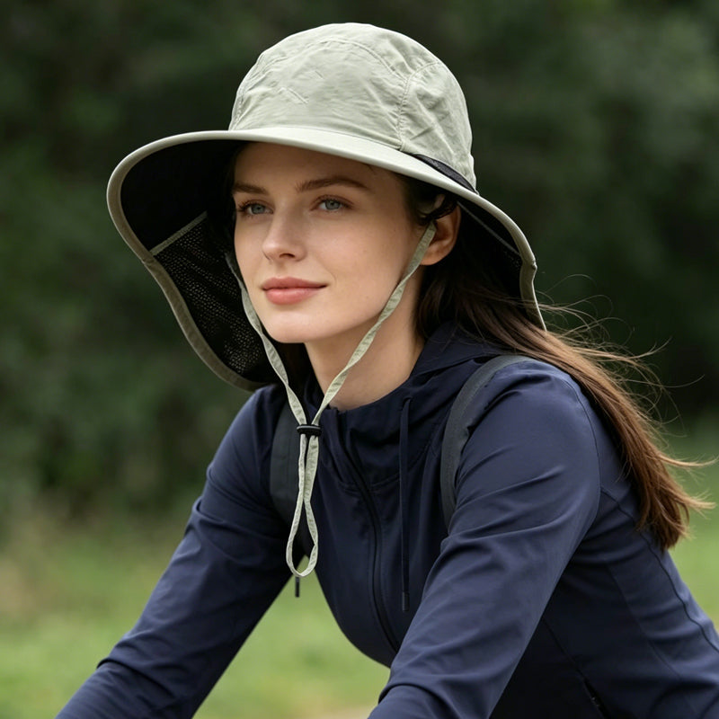 🧢 ☀️ Unisex Faltbarer Sonnenschutz-Bucket-Hat – Breite Krempe, UV-Schutz, Leicht & Ideal Für Wandern, Angeln Oder Tage Am Strand 🏖️