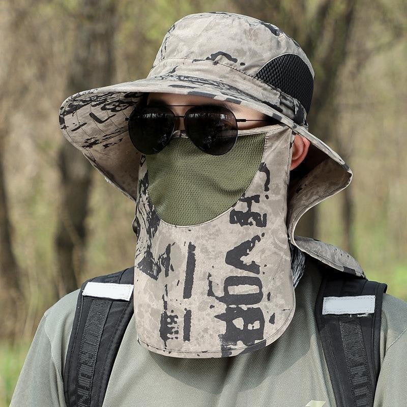 🧢 ☀️ Unisex Faltbarer Sonnenschutz-Bucket-Hat – Breite Krempe, UV-Schutz, Leicht & Ideal Für Wandern, Angeln Oder Tage Am Strand 🏖️
