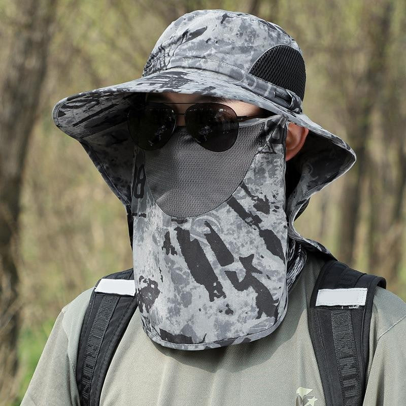 🧢 ☀️ Unisex Faltbarer Sonnenschutz-Bucket-Hat – Breite Krempe, UV-Schutz, Leicht & Ideal Für Wandern, Angeln Oder Tage Am Strand 🏖️