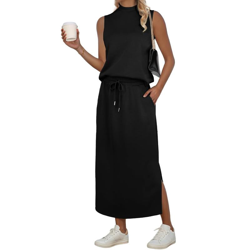 Gluschwein - 📢📢50% RABATT !! ⏰ Damen-elegantes Top-und-Seitenschlitz-Rock-Set