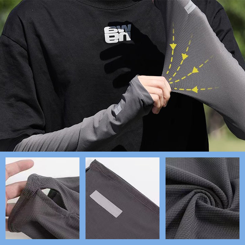 Gluschwein - Leichte Sonnenschutzärmel für Herren für den Outdoor-Einsatz